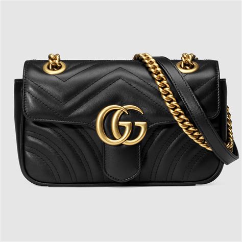 gucci matelasse mini black|Gucci matelasse leather shoulder bag.